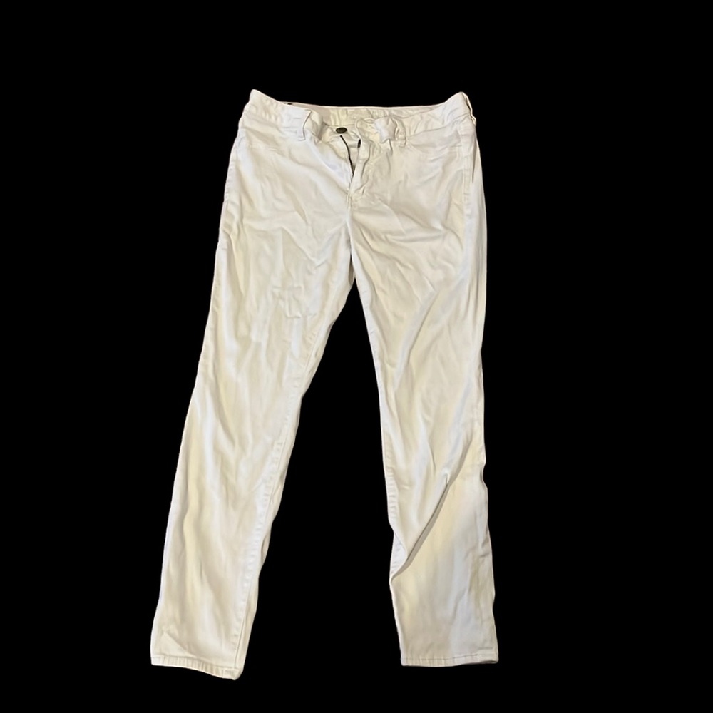 American Eagle Next Level Stretch jeans, Size 14, Color: White